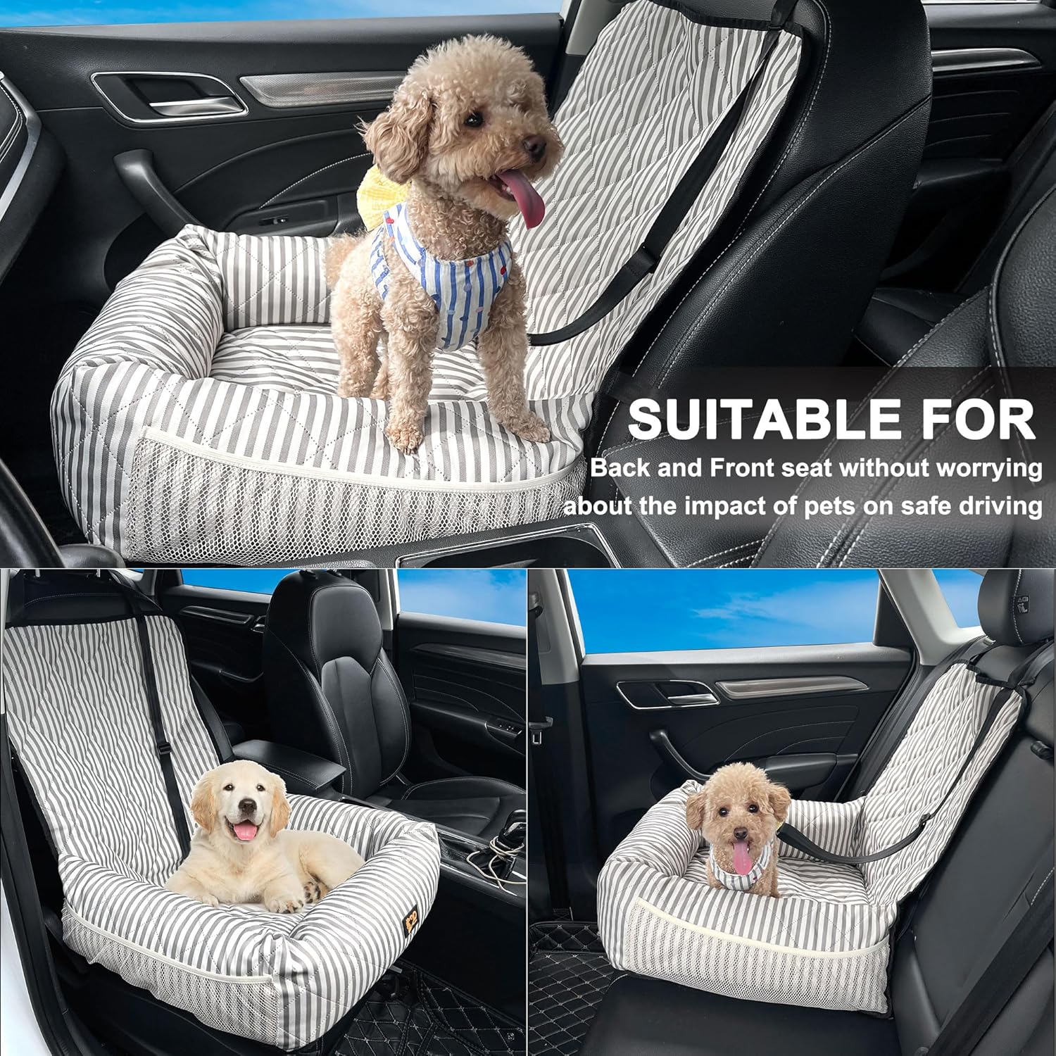 Portable Dog Car Seat - Mydays