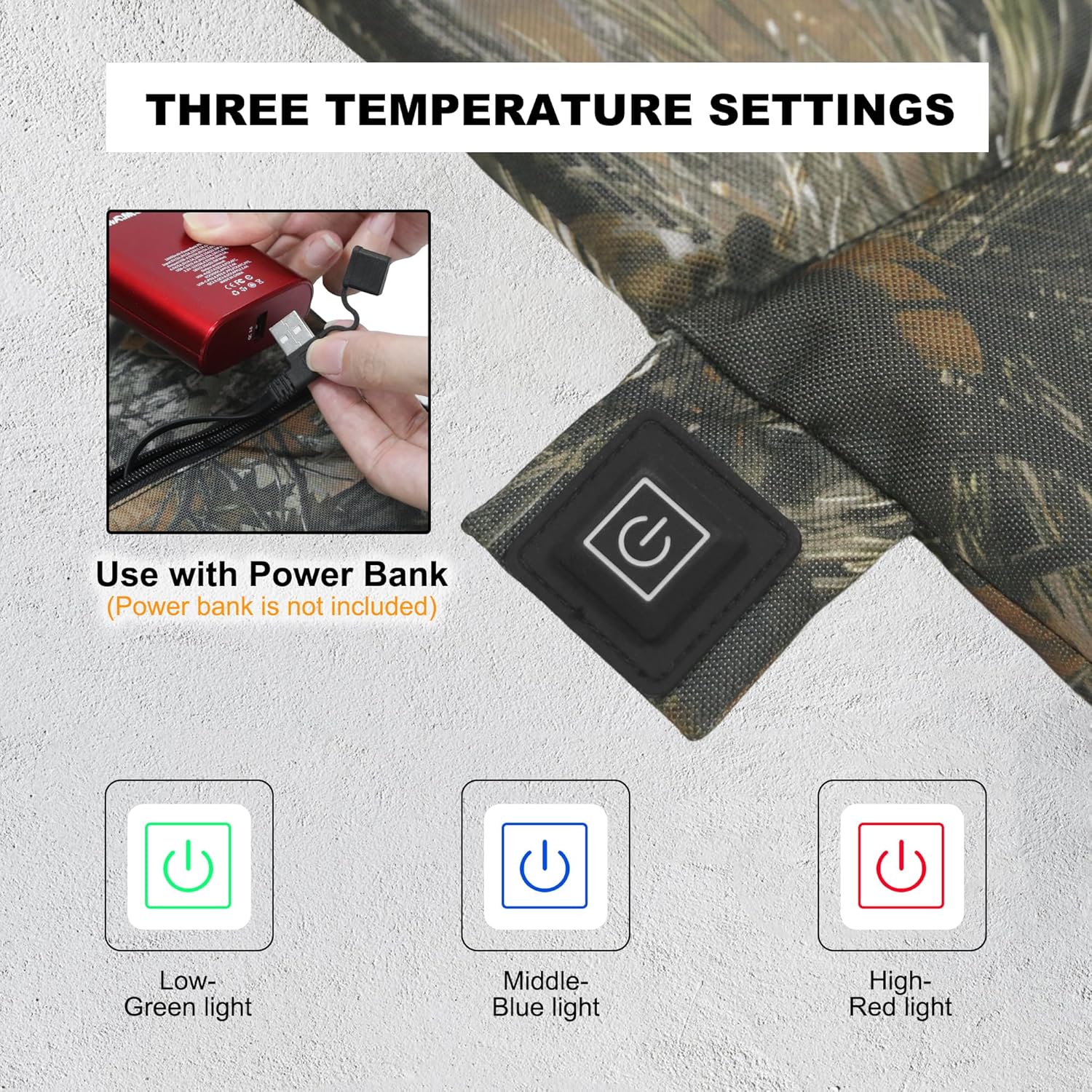 Portable Heated Hunting Seat Cushion - Mydays