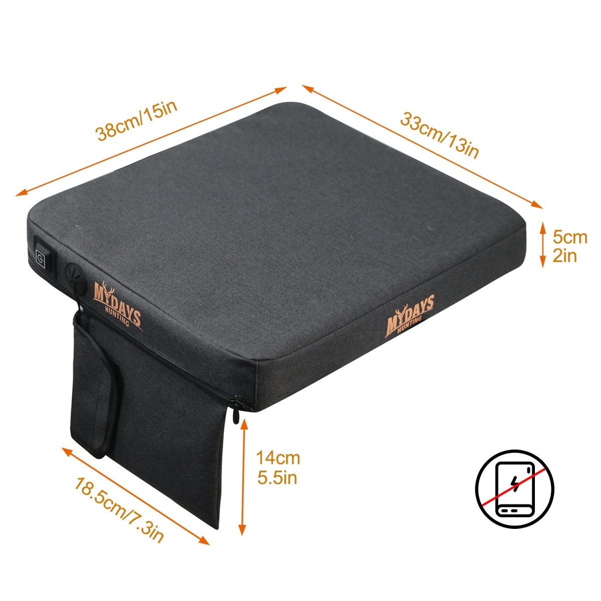 Portable Heating Seat Cushion Pad - Mydays