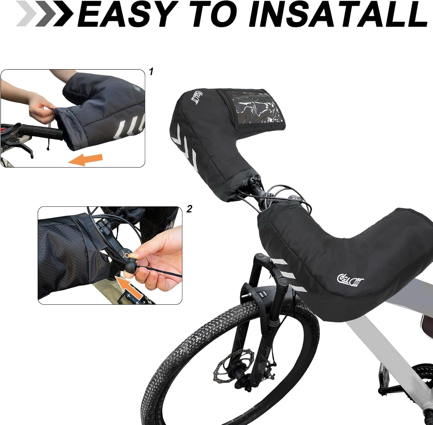 Rainproof Bike Handlebar Mittens - Mydays