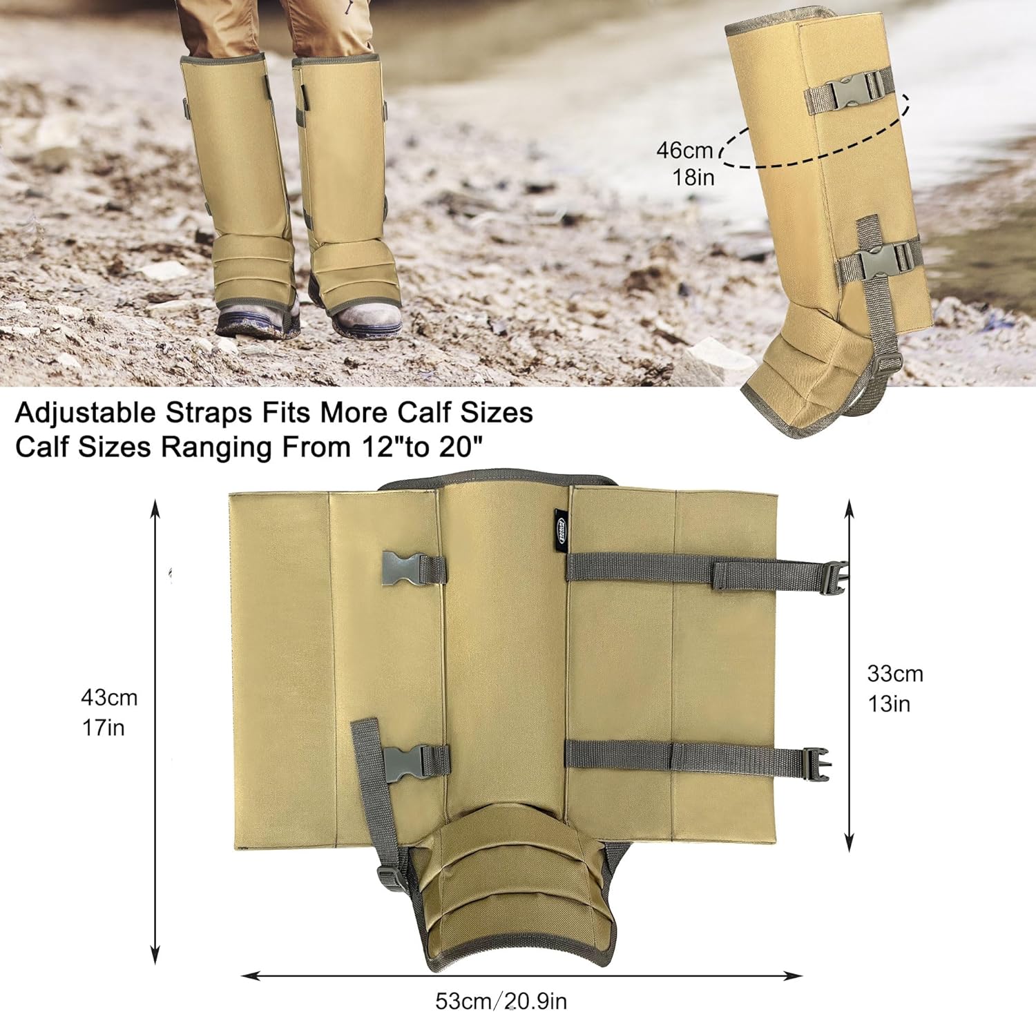 Snake Gaiters for Hunitng - Mydays