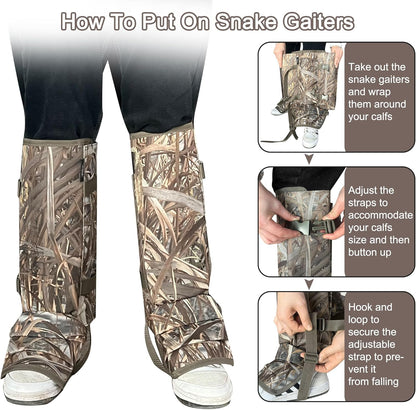 Snake Gaiters for Hunitng - Mydays