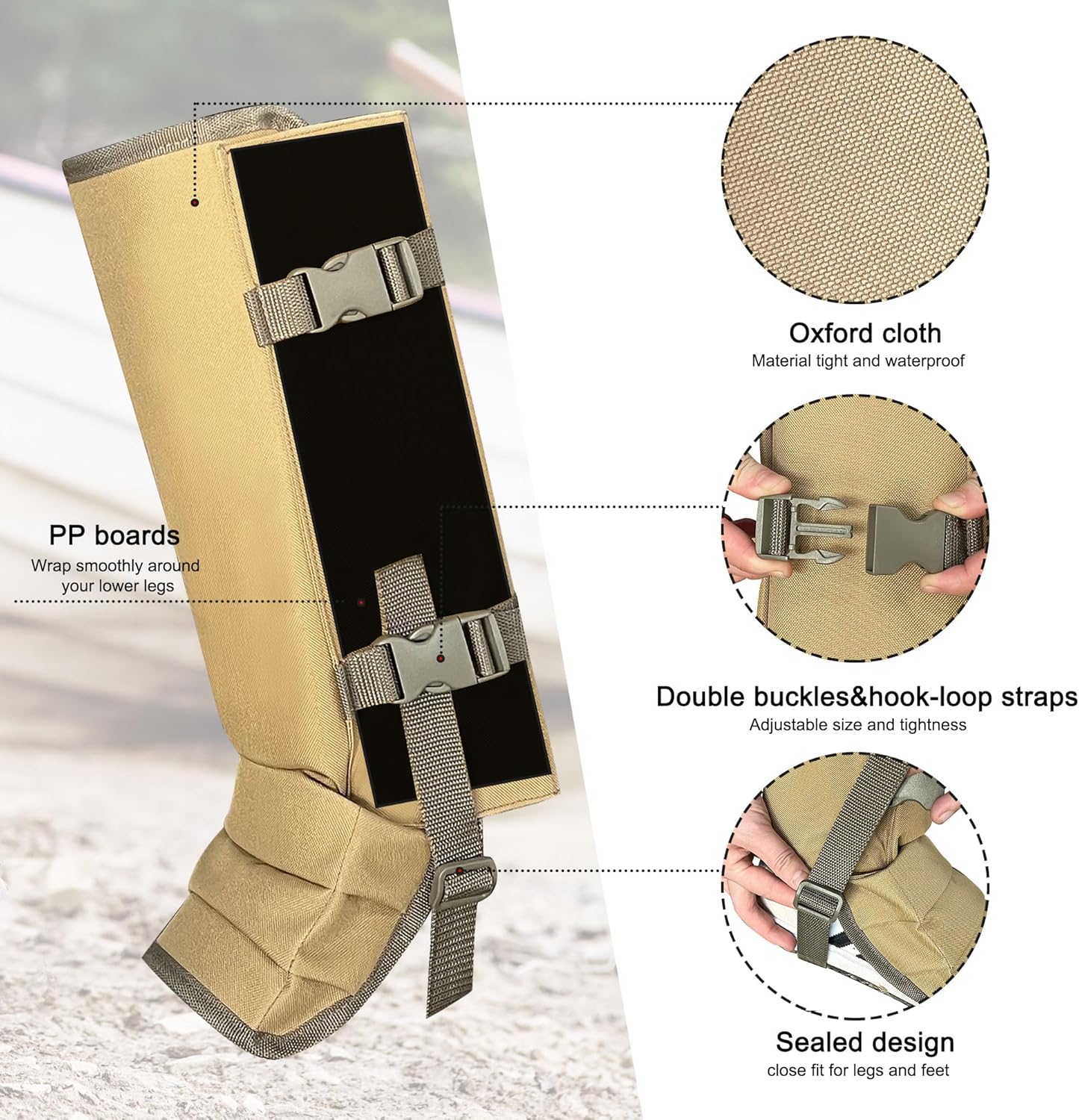 Snake Gaiters for Hunitng - Mydays