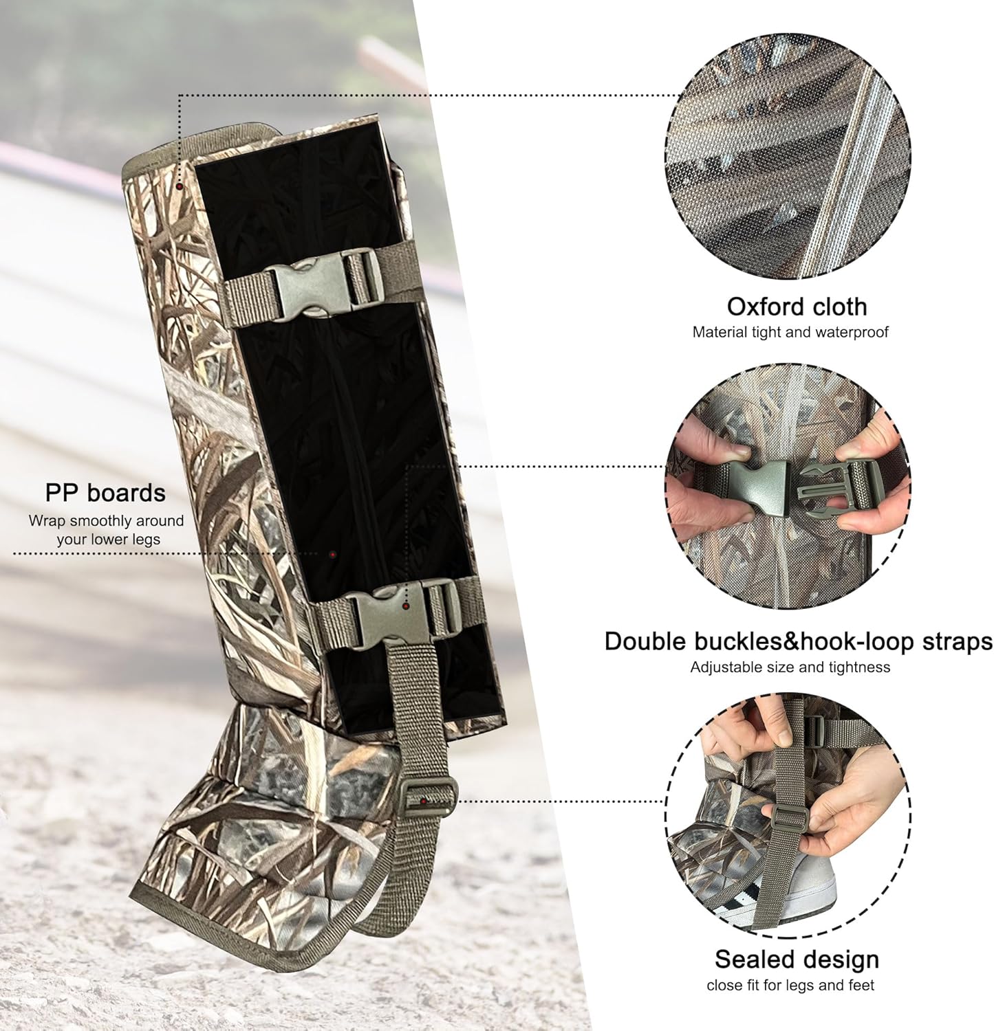 Snake Gaiters for Hunitng - Mydays