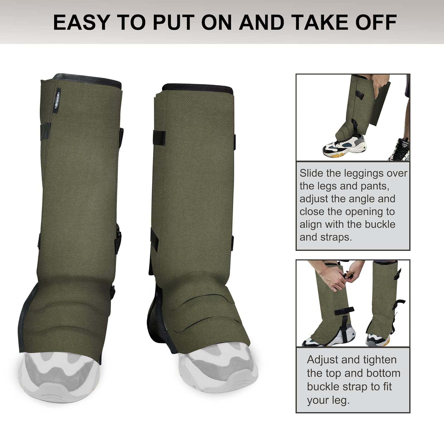 Snake Gaiters Leg Bite Protection - Mydays