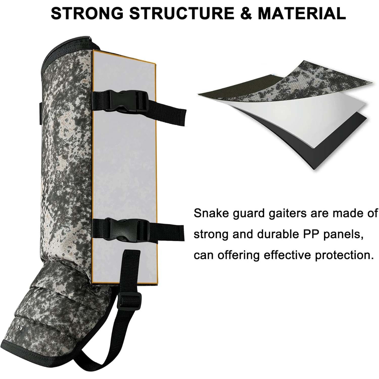 Snake Gaiters Leg Guards - Camo - Mydays