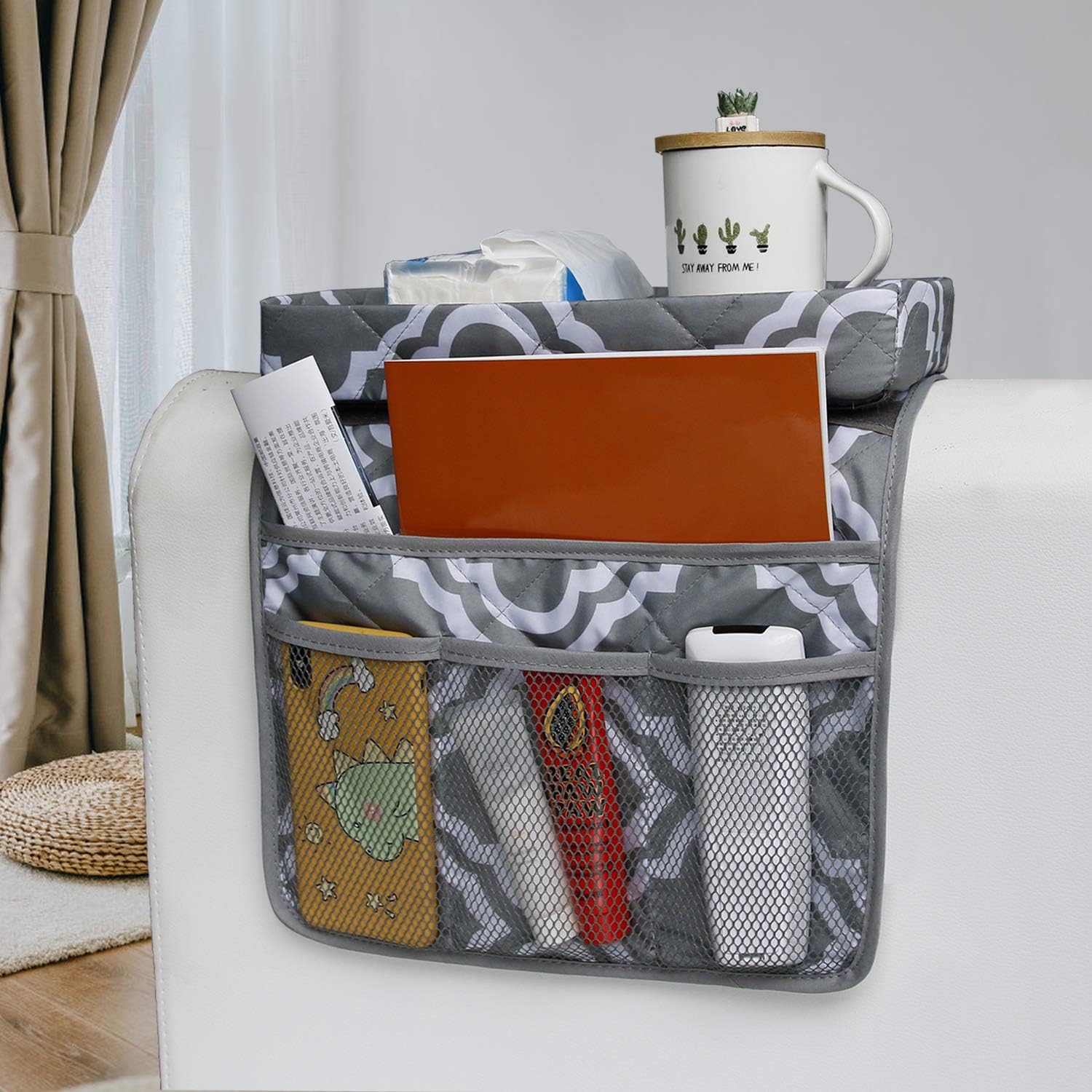 Sofa Armrest Organizer with Holder Tray - Mydays