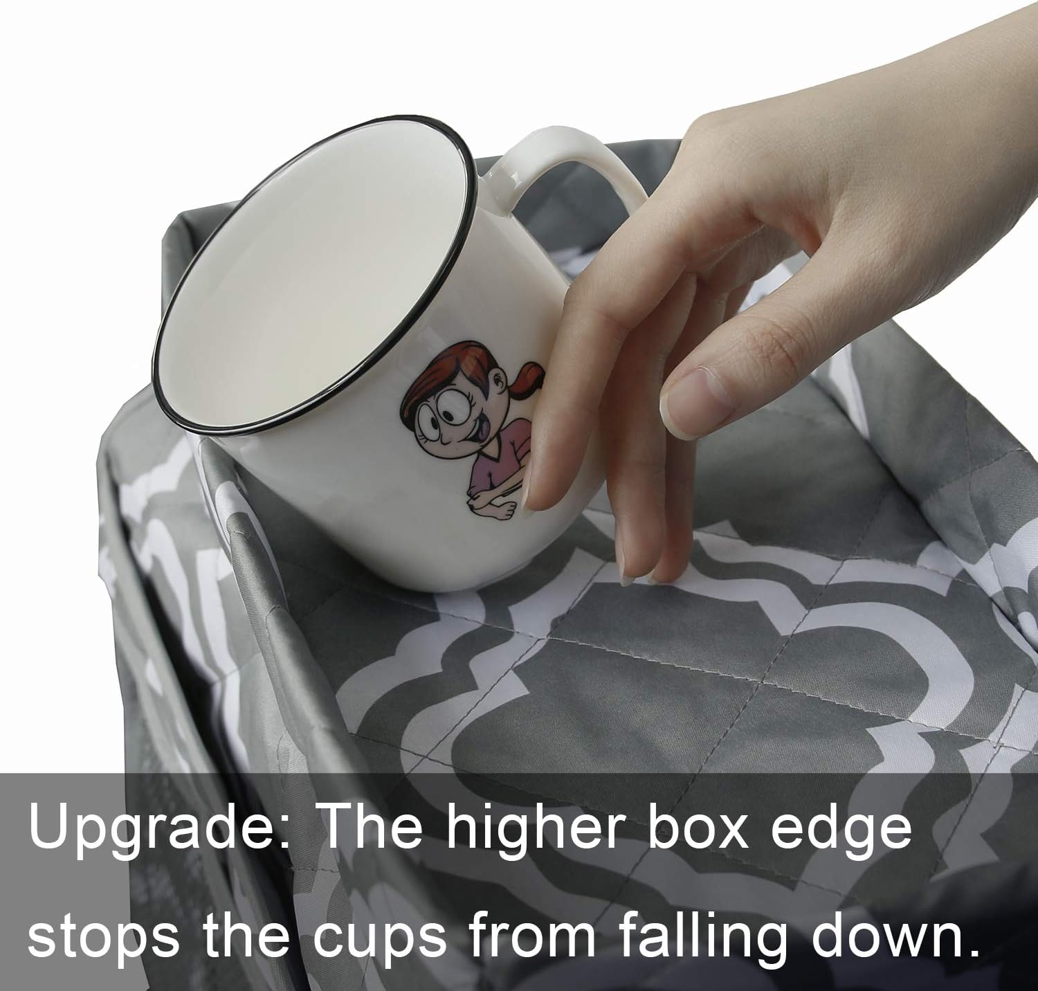 Sofa Armrest Organizer with Holder Tray - Mydays