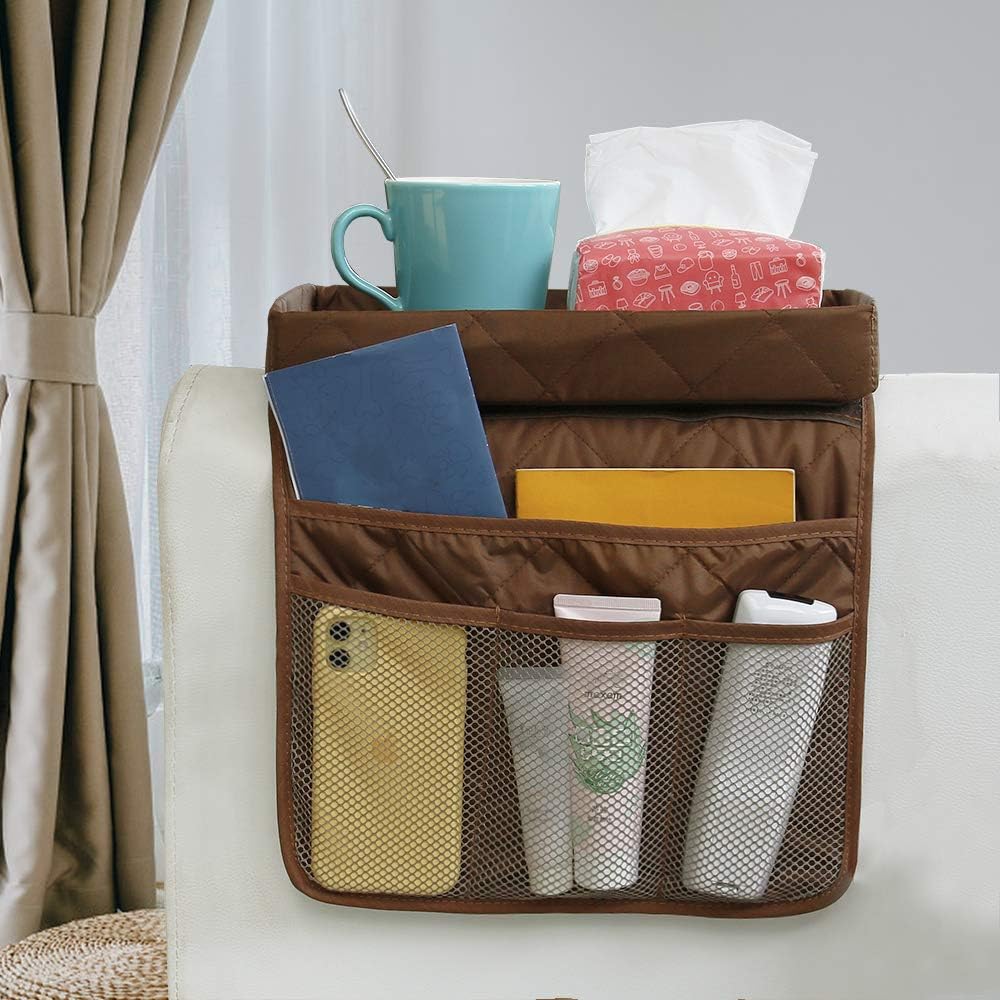 Sofa Armrest Organizer with Holder Tray - Mydays