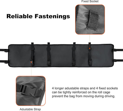 UTV Roll Cage Organizer Case Storage Gear Bags - Mydays
