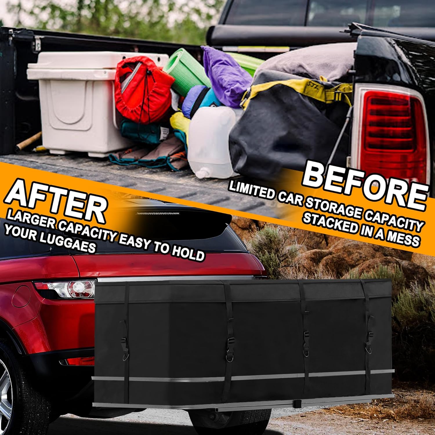 Waterproof Hitch Cargo Carrier Bag - Mydays