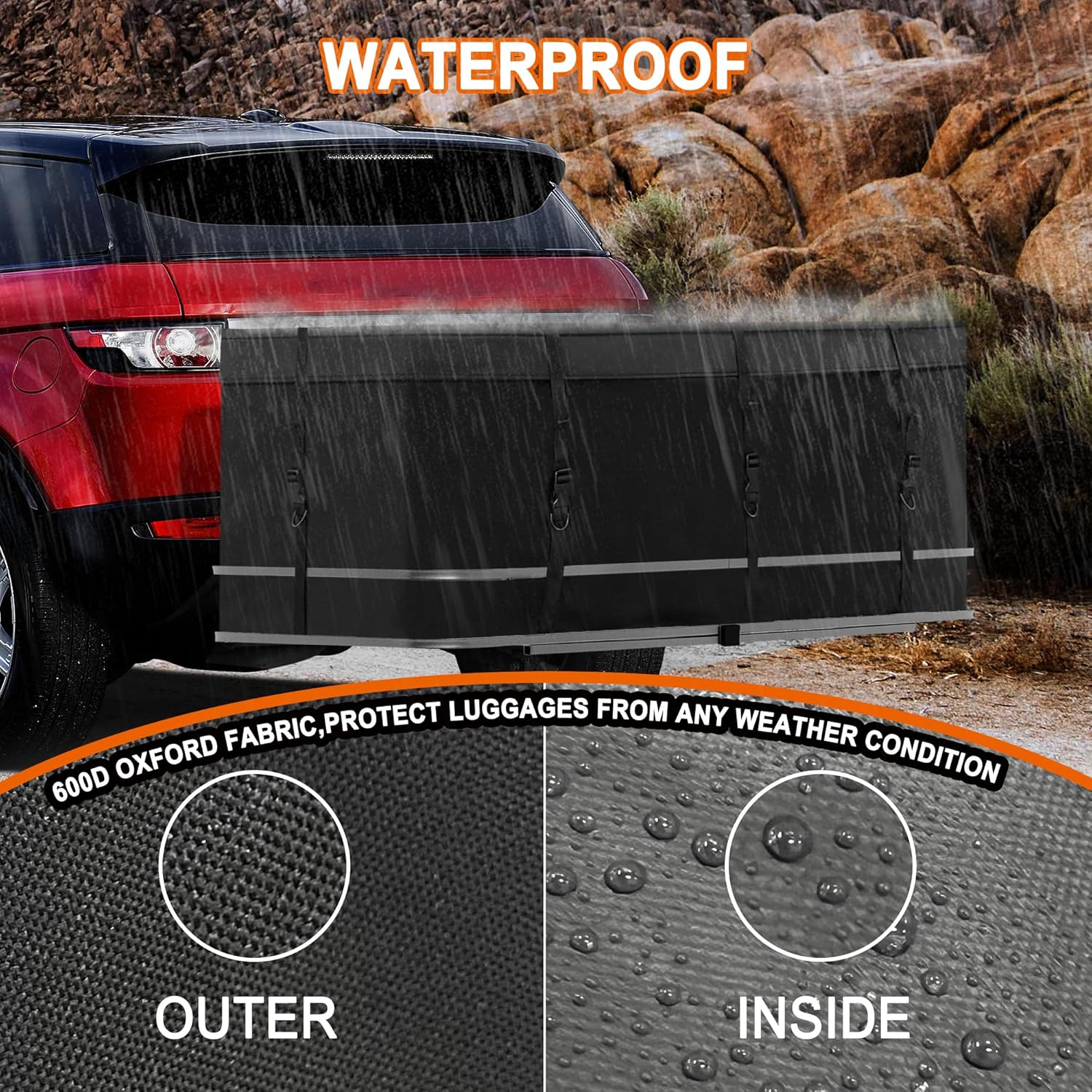 Waterproof Hitch Cargo Carrier Bag - Mydays