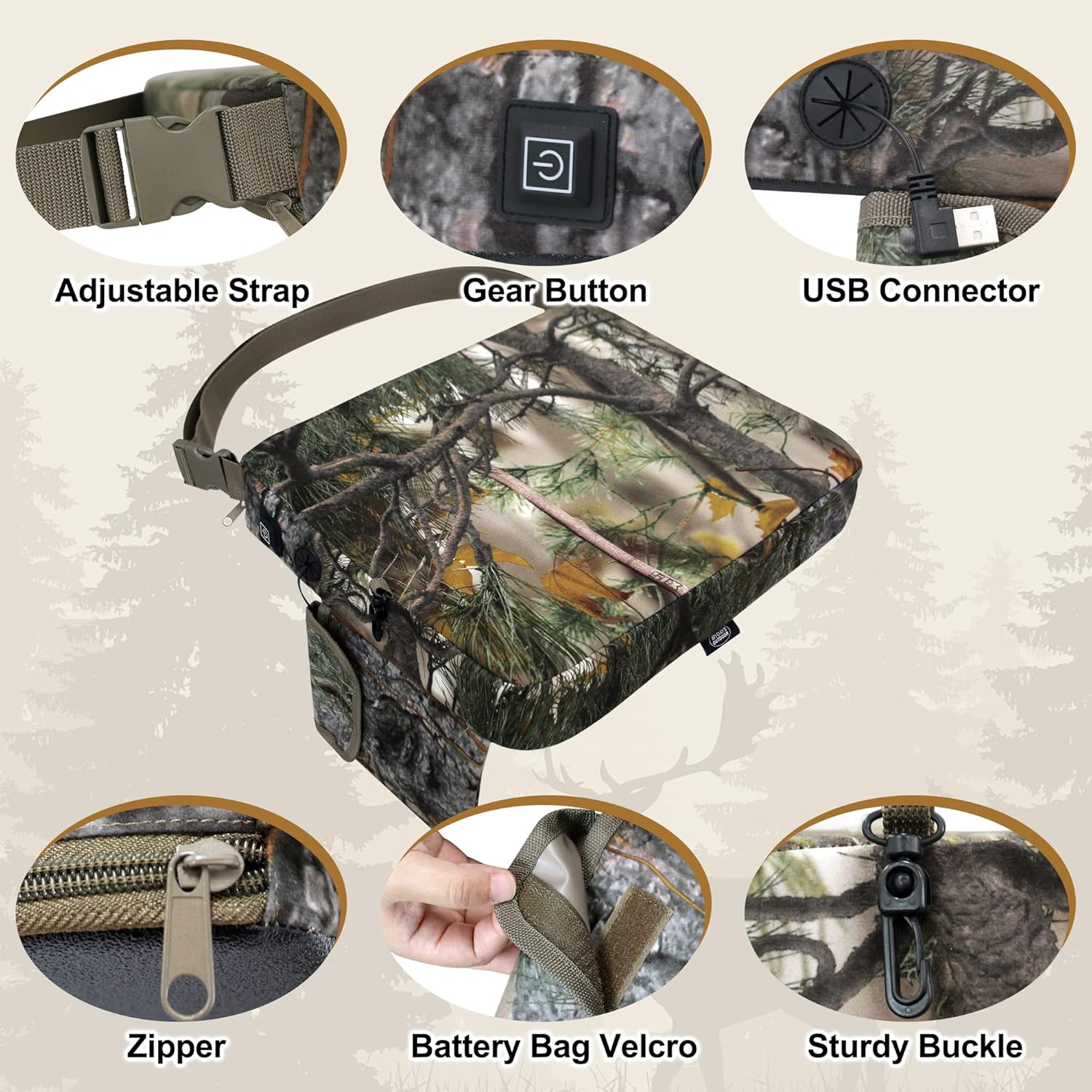 Waterproof Hunting Seat Cushion - Mydays