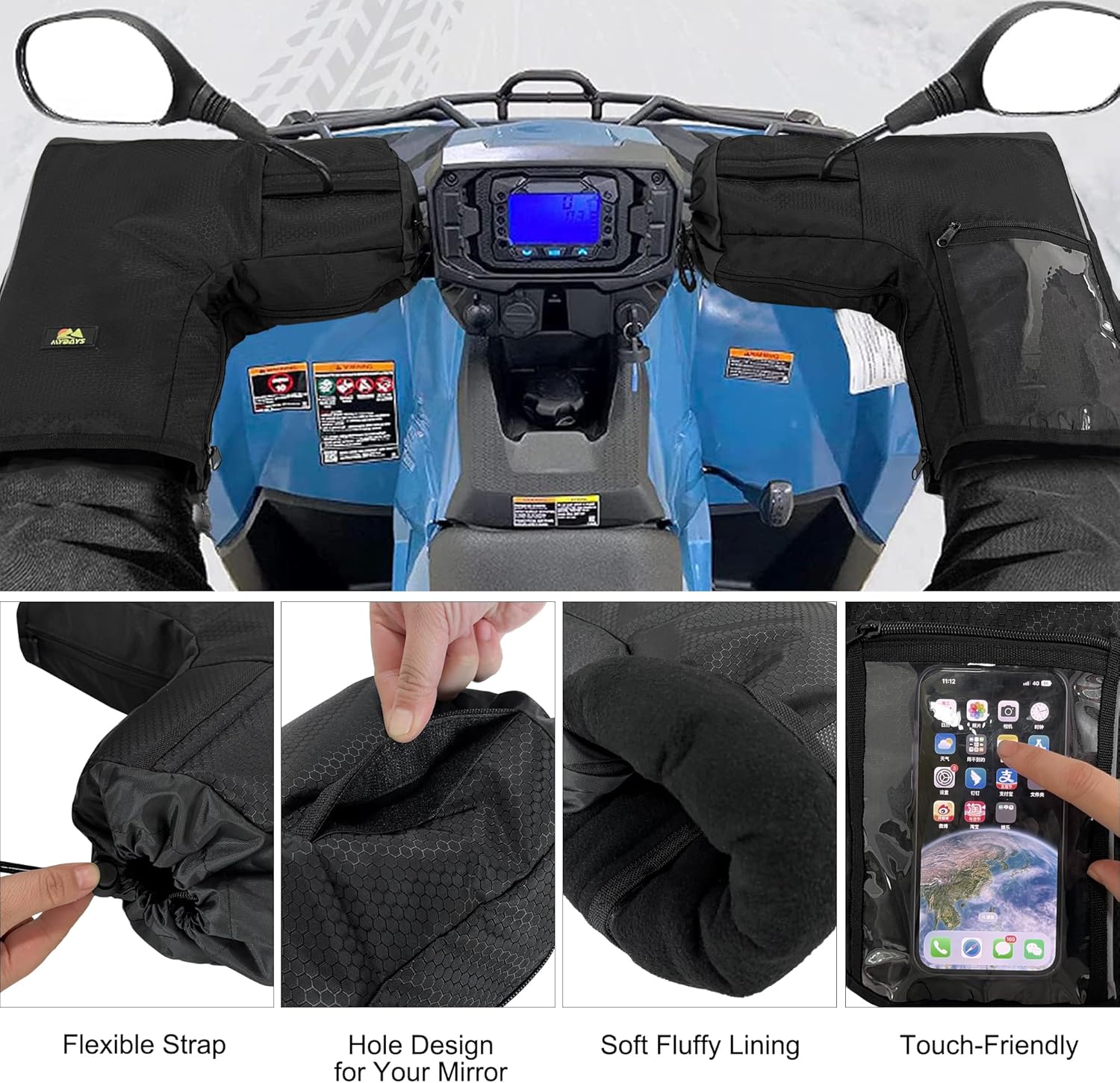 Waterproof winter Cycling Gloves - Mydays