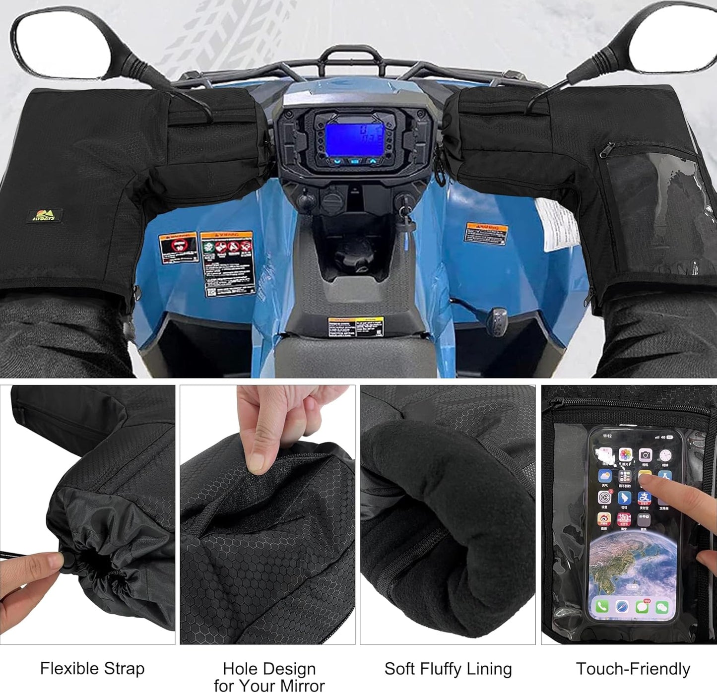 Waterproof winter Cycling Gloves - Mydays