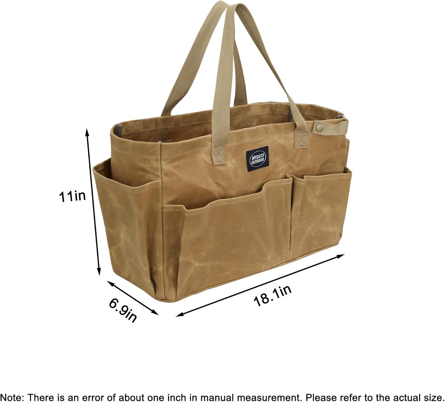 Waxed Canvas Camping Tool Storage Bag - Mydays